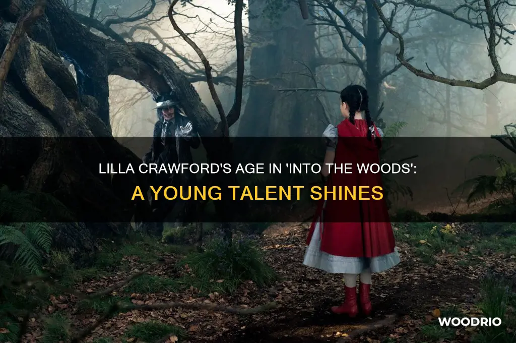 how old was lilla crawford in into the woods