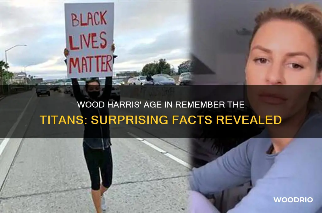 how old was wood harris in remember the titans