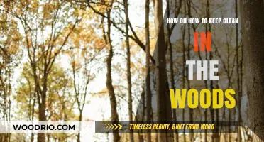 Embracing Nature's Cleanliness: A Guide to Staying Fresh in the Woods