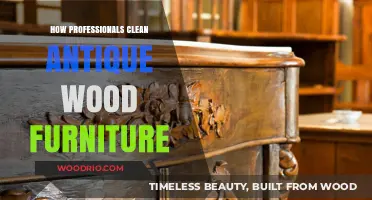 Restoring Timeless Treasures: Professional Techniques for Cleaning Antique Wood Furniture