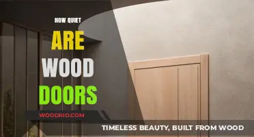 Exploring the Serenity: How Quiet Are Wood Doors?