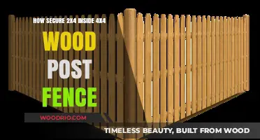 Securing Your Fence: 2x4 Inside 4x4 Wood Post Techniques Explained