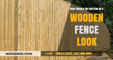 Perfecting Your Wooden Fence: Ideal Bottom Design and Maintenance Tips