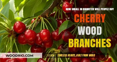 Cherry Wood Branches: What’s the Smallest Diameter Buyers Prefer?