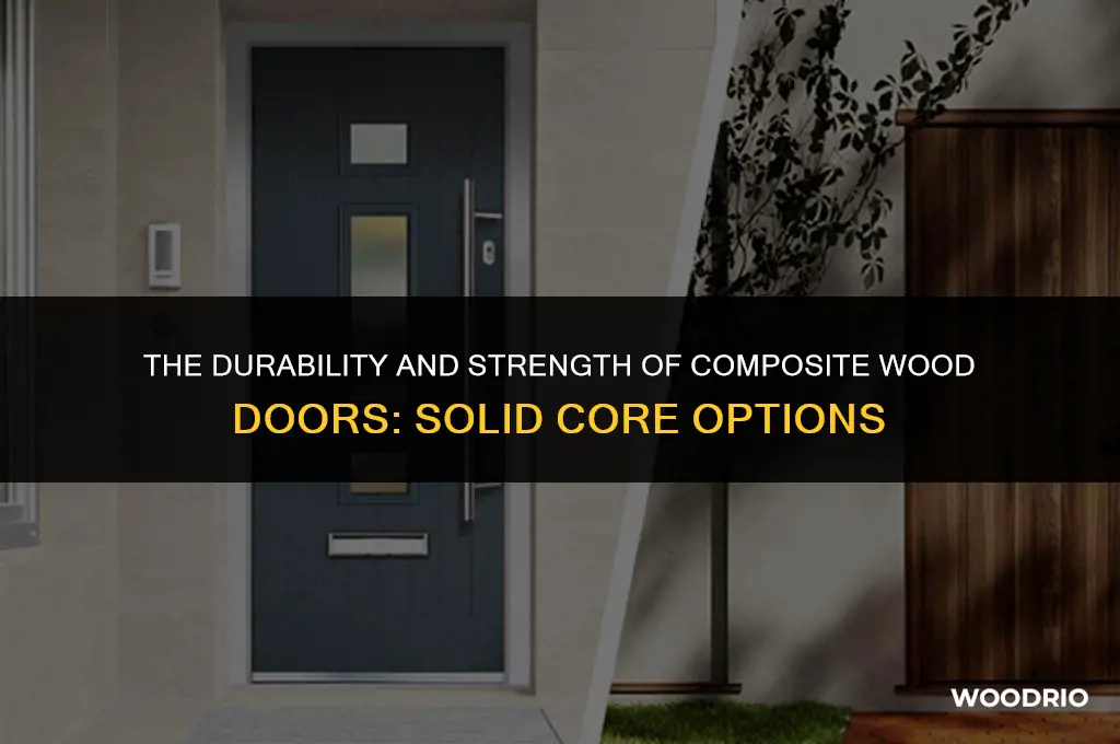 how strong is composit wood door solid core