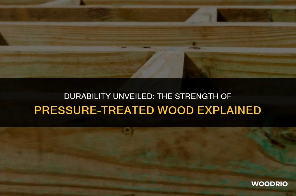 how strong is pressure-treated wood