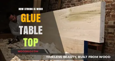 Wood Glue Table Top Strength: Durability, Bonding, and Longevity Explained