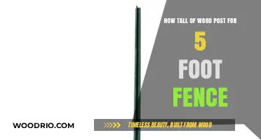 Choosing the Right Height for Wood Posts in a 5-Foot Fence