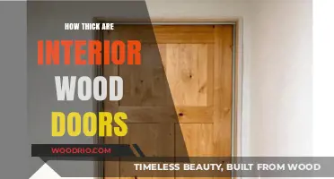Exploring the Thickness of Interior Wood Doors: A Comprehensive Guide