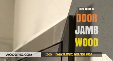Exploring Door Jamb Thickness: A Comprehensive Guide to Wood Dimensions