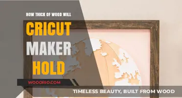 Crafting with Precision: Cricut Maker's Wood Thickness Capacity Explained