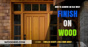 Mastering the Old West Wood Finish: Techniques for Rustic Charm