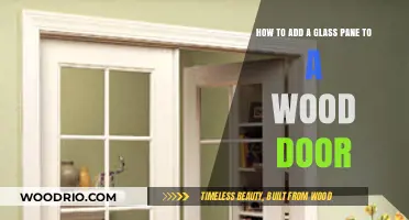 Enhancing Privacy and Light: Installing a Glass Pane in Your Wooden Door