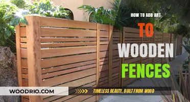 Creative Ways to Enhance Wooden Fences with Artistic Designs