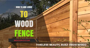Enhance Your Wood Fence with a Sturdy Ledge Addition Guide
