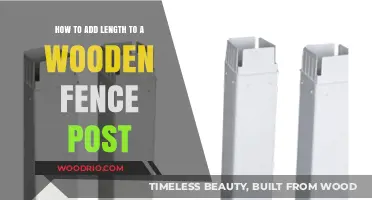 Extend Your Wooden Fence Post: Simple DIY Lengthening Techniques