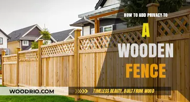 Enhance Your Wooden Fence Privacy: Simple, Effective DIY Solutions