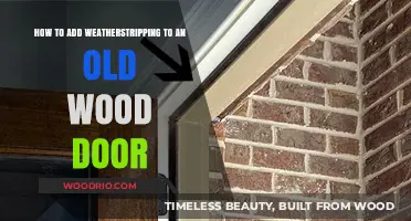Weatherproofing Your Vintage Door: A Step-by-Step Guide