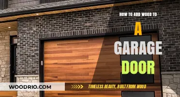 Enhancing Your Garage Door: A Guide to Adding Wood Accents