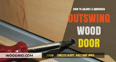 Mastering the Adjustment of Andersen Outswing Wood Doors