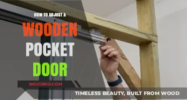 Smooth Sliding: A Guide to Adjusting Your Wooden Pocket Door