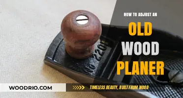 Revive Your Vintage Wood Planer: Expert Tips for Precision Adjustment