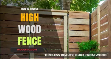 Adjusting Your High Wood Fence: A Step-by-Step DIY Guide