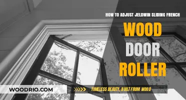 Smooth Operation: Adjusting Jeld-Wen Sliding French Wood Door Rollers