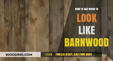 From New to Rustic: A Guide to Aging Wood Like Barnwood