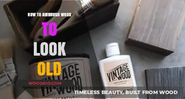 Master Airbrushing Techniques to Create Aged Wood Effects Easily
