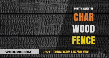 Master Alligator Char Wood Fencing: Techniques for a Striking, Durable Finish