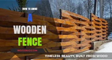 Crafting a Durable Wooden Fence: Step-by-Step DIY Guide