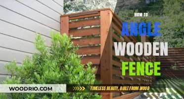 Mastering the Art of Angling Your Wooden Fence: A Step-by-Step Guide