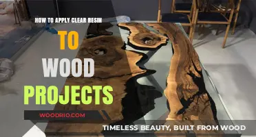 Mastering the Art of Clear Resin Application on Wood Projects