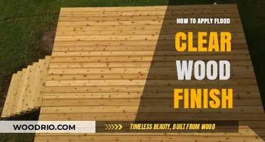 Mastering the Art of Flood Clear Wood Finish Application