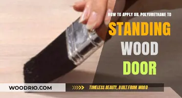 Revamping Your Door: A Guide to Applying Oil Polyurethane Finish