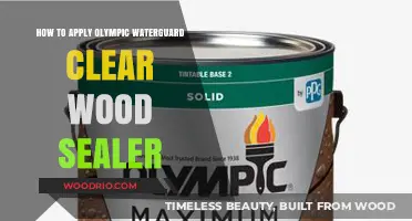 Protect Your Wood: A Guide to Applying Olympic WaterGuard Clear Wood Sealer