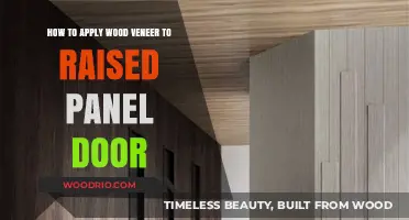 Transform Your Raised Panel Door with Wood Veneer: A Step-by-Step Guide