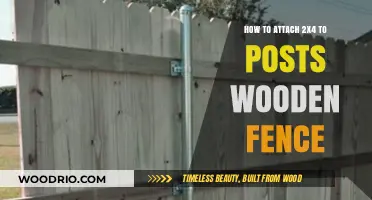 Securely Attaching 2x4s to Wooden Fence Posts: A Step-by-Step Guide