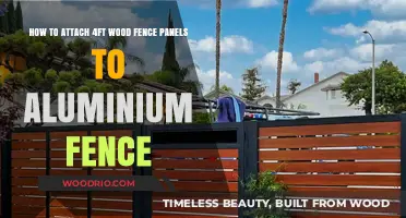 Attaching 4ft Wood Fence Panels to Aluminum Fences: A Step-by-Step Guide