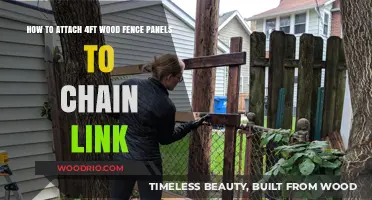 Attaching 4ft Wood Fence Panels to Chain Link: A Step-by-Step Guide