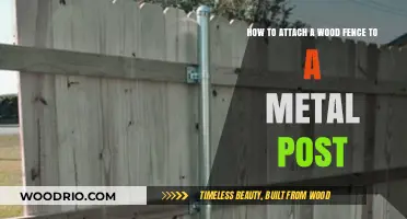 Securely Attaching Wood Fences to Metal Posts: A Step-by-Step Guide