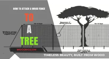 Securely Attaching a Wood Fence to a Tree: A Step-by-Step Guide