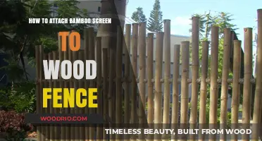 Attaching Bamboo Screen to Wood Fence: A Step-by-Step DIY Guide