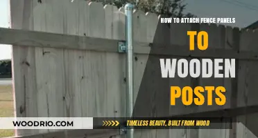 Securely Attaching Fence Panels to Wooden Posts: A Step-by-Step Guide