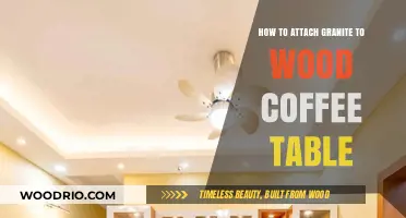 Attaching Granite to Wood Coffee Table: A Step-by-Step DIY Guide