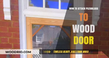 DIY Guide: Attaching Plexiglass to a Wooden Door
