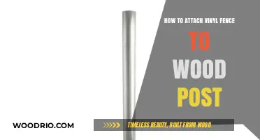 Attaching Vinyl Fence to Wood Posts: A Step-by-Step DIY Guide