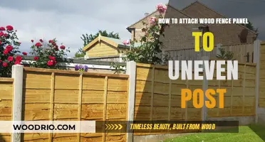 Attaching Wood Fence Panels to Uneven Posts: A Step-by-Step Guide