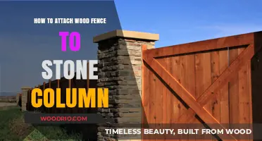 Attaching Wood Fences to Stone Columns: A Step-by-Step Guide
